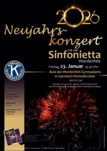 Kiwanis Neujahrskonzert 2026, Plakat