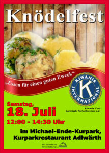 Plakat Knödelfest, 18.07.2026